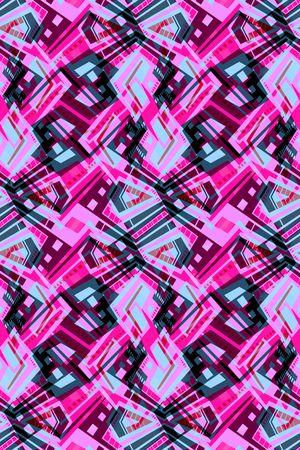 小方块印花华亿平台图片