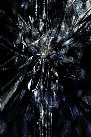 不规则几何印花华亿平台图片