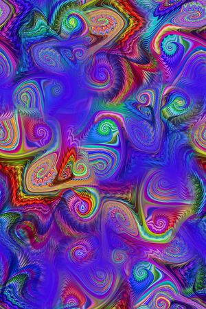 抽象印花华亿平台图片