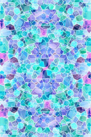 小方块印花华亿平台图片