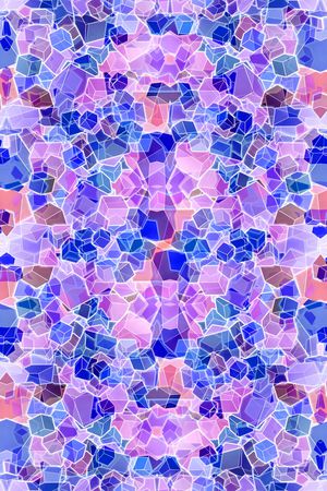 小方块印花华亿平台图片