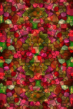 小方块印花华亿平台图片