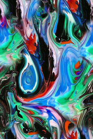 笔触印花华亿平台图片