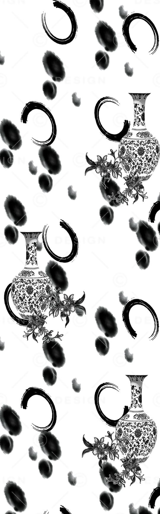 披肩长巾印花华亿平台图片