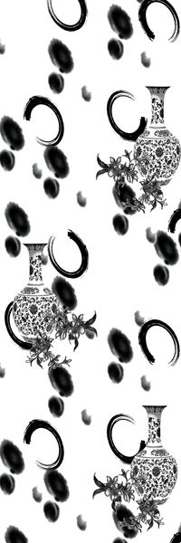 披肩长巾印花华亿平台图片