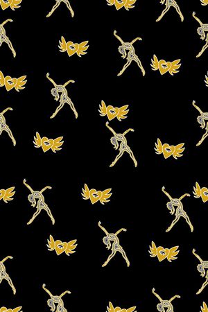 音乐符号印花华亿平台图片