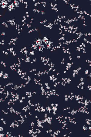 小碎花印花华亿平台图片