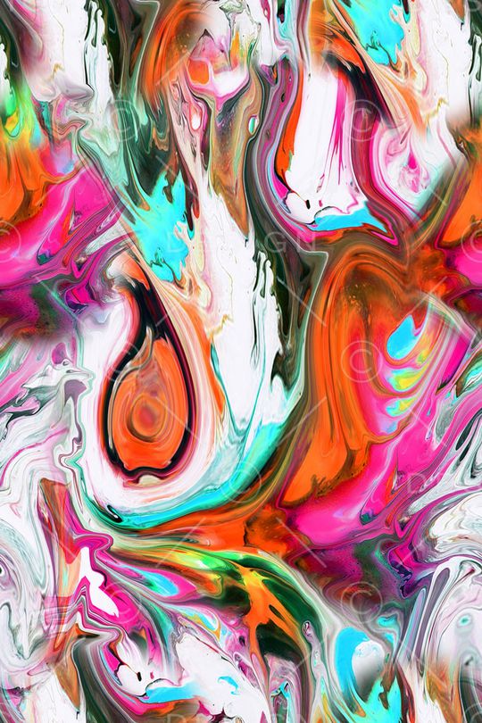 笔触印花华亿平台图片