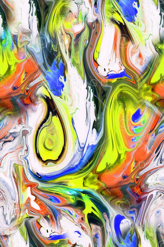 笔触印花华亿平台图片