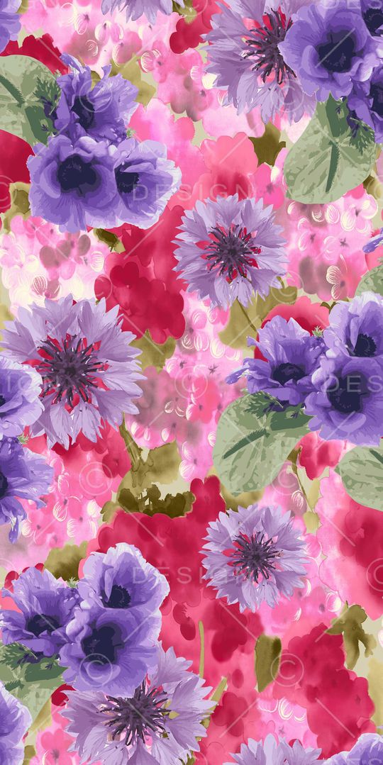 乱花印花华亿平台图片