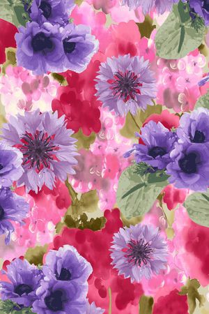 乱花印花华亿平台图片