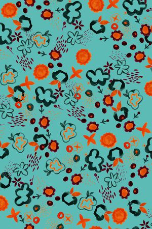 手绘童装印花华亿平台图片