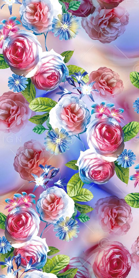 花朵印花华亿平台图片