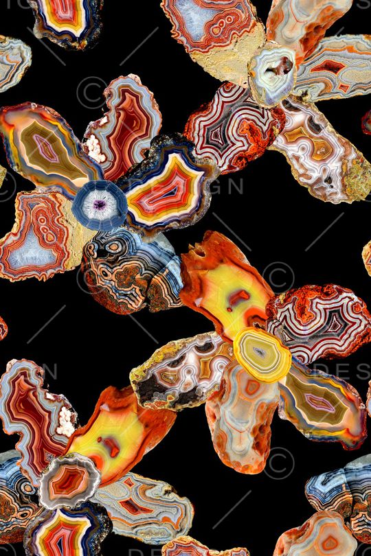 抽象印花华亿平台图片