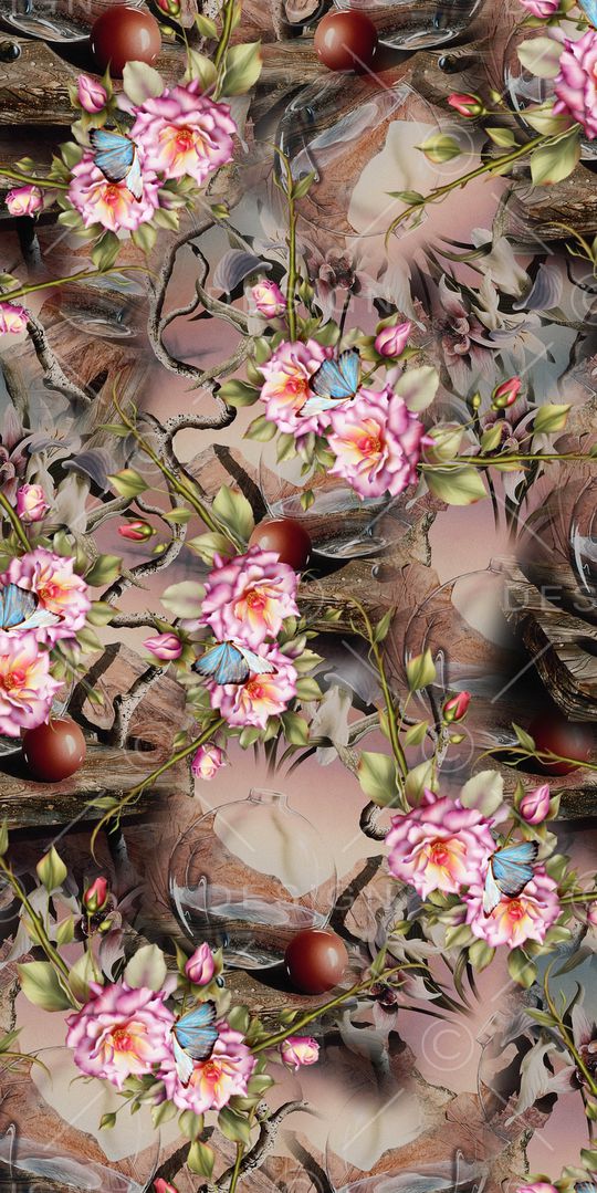 小碎花印花华亿平台图片