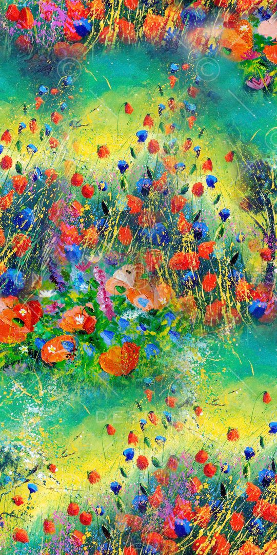 乱花印花华亿平台图片