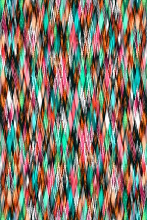 不规则几何印花华亿平台图片