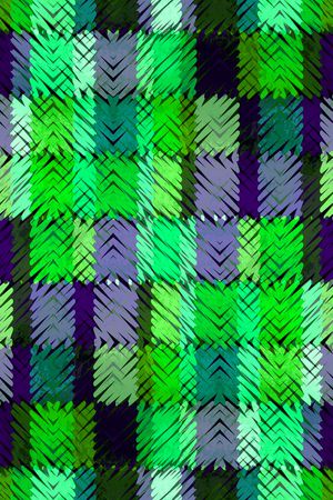 细条纹印花华亿平台图片