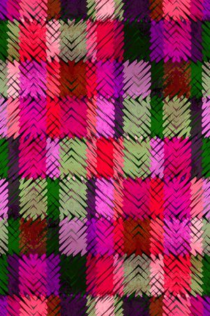 细条纹印花华亿平台图片