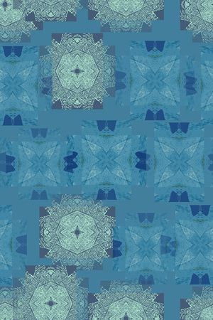 格子图案印花华亿平台图片