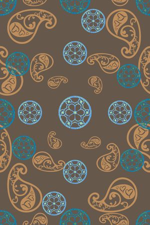 圆圈与波点印花华亿平台图片