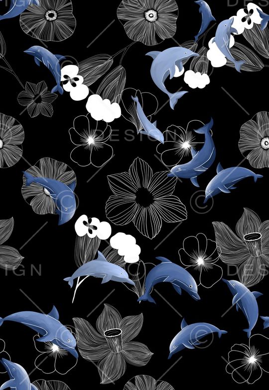 花鸟印花华亿平台图片