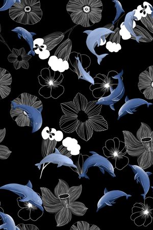 花鸟印花华亿平台图片