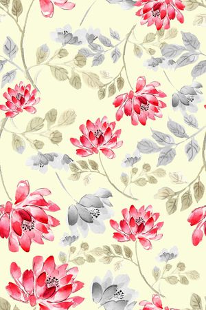 荷花印花华亿平台图片