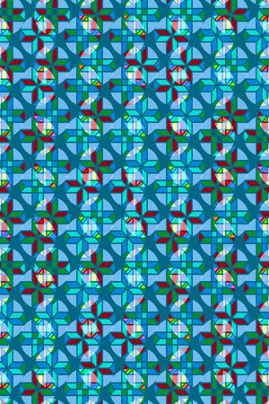 色块印花华亿平台图片