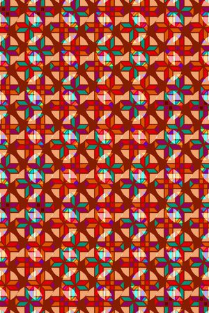 色块印花华亿平台图片