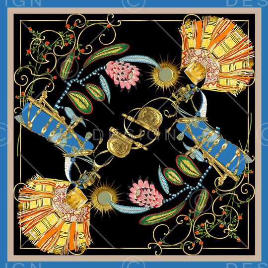 欧式印花华亿平台图片