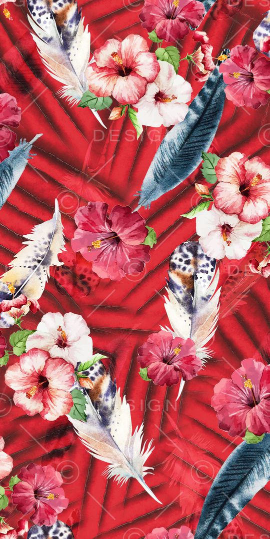 花朵印花华亿平台图片