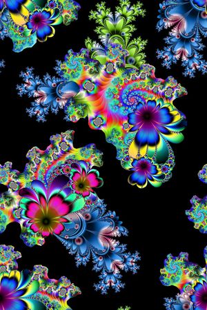 抽象印花华亿平台图片