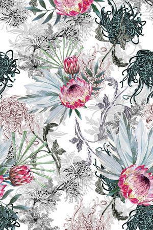 手绘印花华亿平台图片