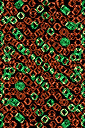 三角形印花华亿平台图片