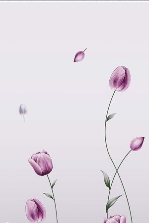 郁金香印花华亿平台图片