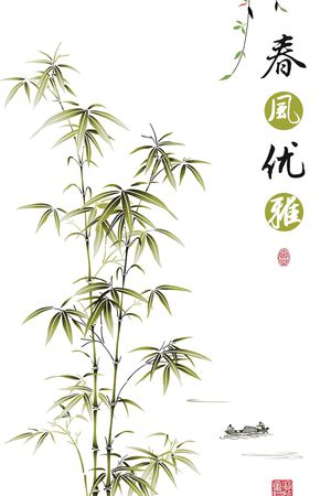 中国风印花华亿平台图片