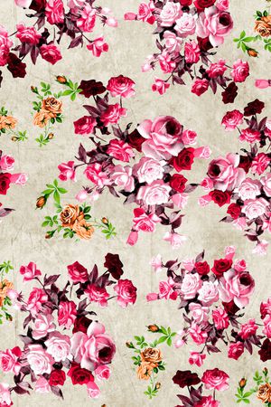 菊花印花华亿平台图片