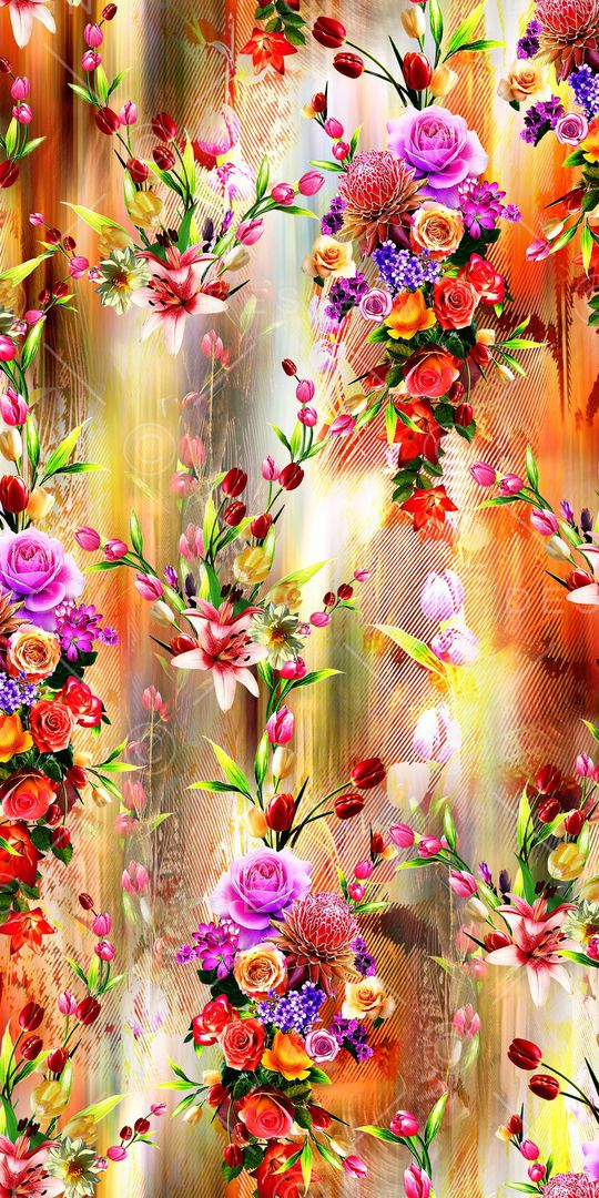 手绘印花华亿平台图片