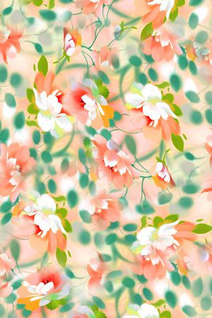 手绘印花华亿平台图片