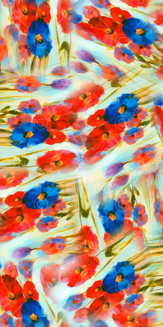 手绘印花华亿平台图片