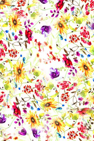 手绘印花华亿平台图片