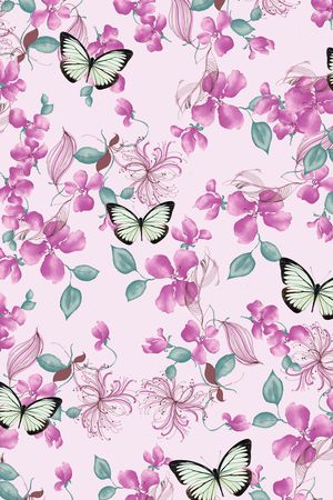 牡丹印花华亿平台图片