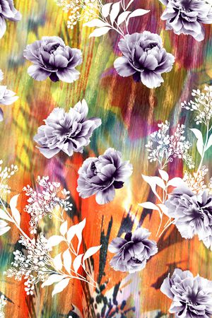 花瓣印花华亿平台图片