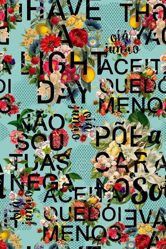 多元素拼接印花华亿平台图片