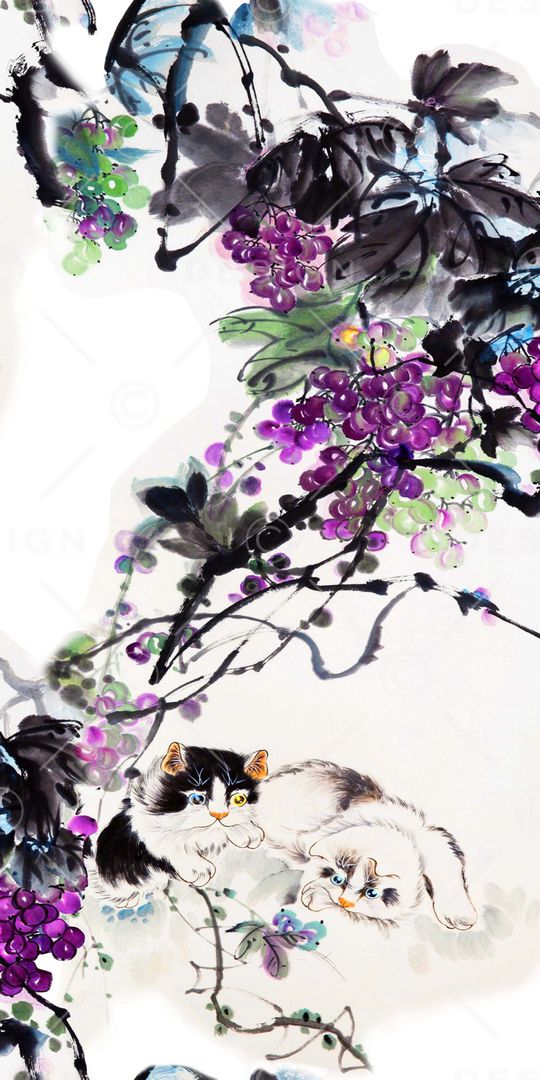 手绘印花华亿平台图片