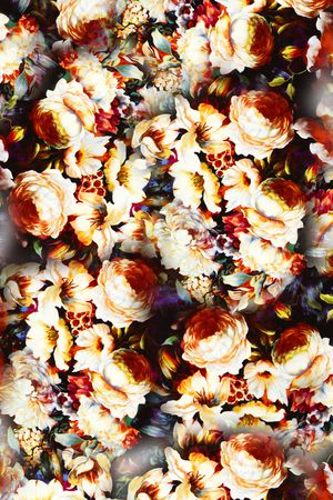 手绘印花华亿平台图片