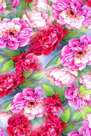 花朵印花华亿平台图片