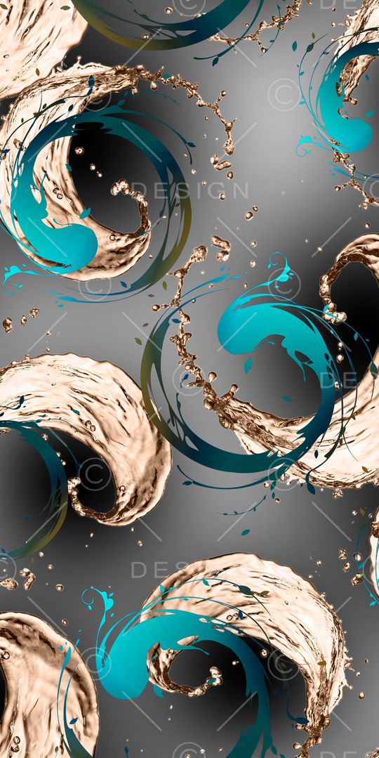 抽象印花华亿平台图片