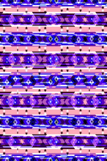 795366-撞色几何条纹